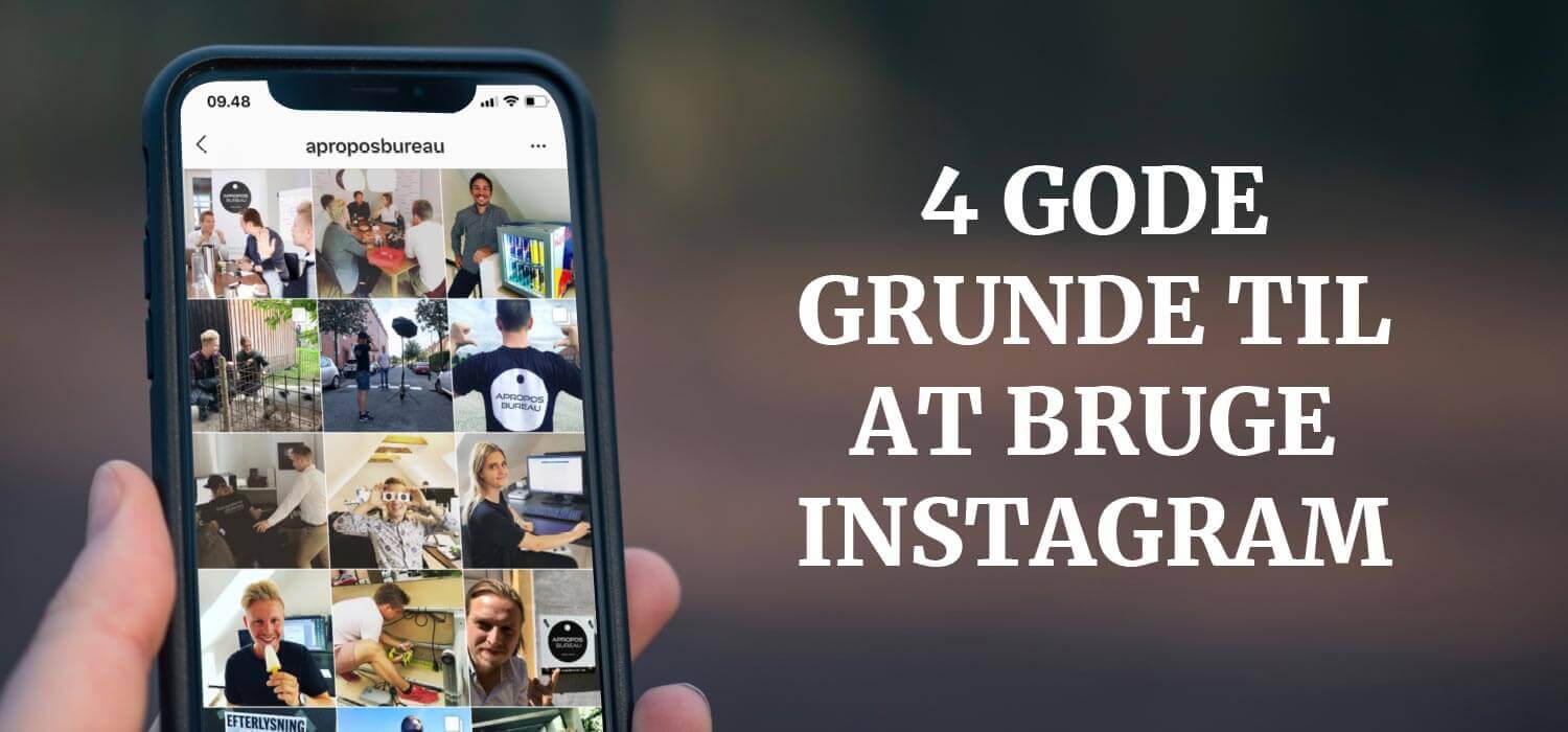 4 gode grunde til at bruge Instagram