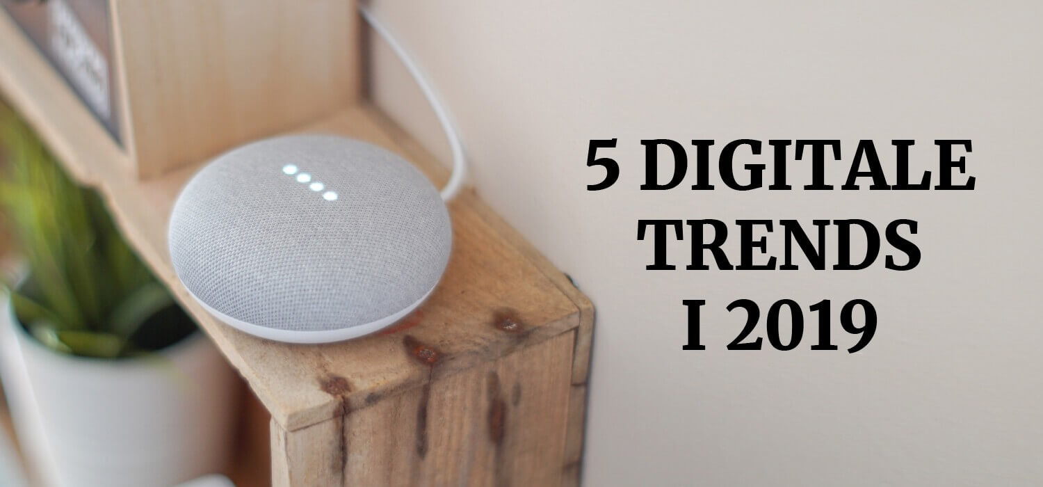 5 Digitale Trends i 2019