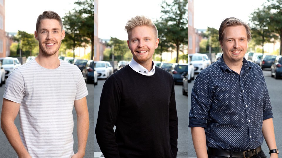 Ekstern Marketingafdeling Apropos Bureau Højre Simon, Stefan og Mads