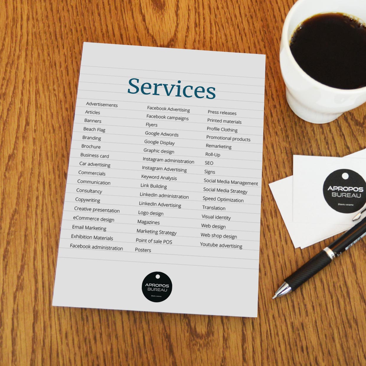 Services Apropos Bureau